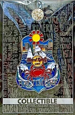 Hard Rock Cafe Baltimore Pin 3D Core City Icon 2017 Harbor Crab Boats New #95221