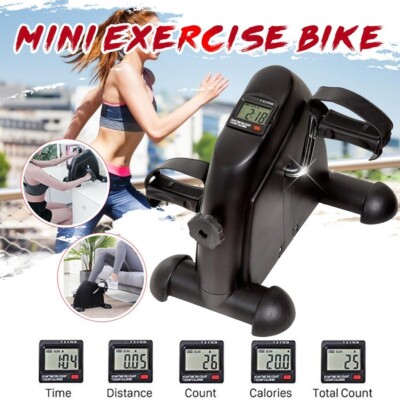 Mini Home Exerciser Fahrrad Tragbares Pedal Trainieren Beine und Arme Fitness 