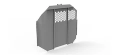 KargoMaster 406TLF-P Gray Steel Bulkhead Divider