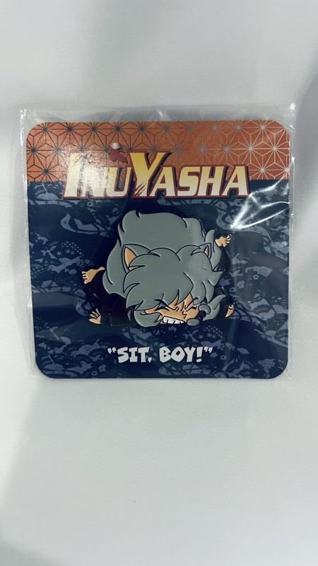 InuYasha Loot Crate  Anime Fury Sit.Boy! Enamel Pin NEW/Sealed 