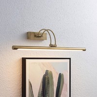 Lucande Led Wandlampe Bilderleuchte Altmessing, Wandleuchte Spiegelleuchte Einst
