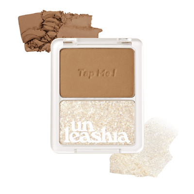 UNLEASHIA - Tap Me Palette Duo Nr. 3 Rub-A-Dub, 8,4 g - Lidschattenpalette
