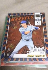 2025 Panini Donruss - Diamond Marvels Evan Carter #4 Red Ice /149