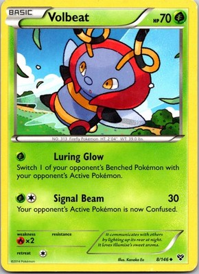 Volbeat Normal Uncommon XY Base Set 8/146 LP