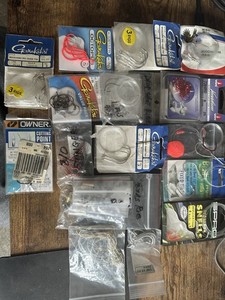 Assorted Steelhead/Salmon Fishing Hooks and Gear