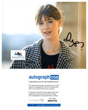DAISY EDGAR JONES AUTOGRAPH SIGNED 8X10 PHOTO NORMAL PEOPLE ACOA