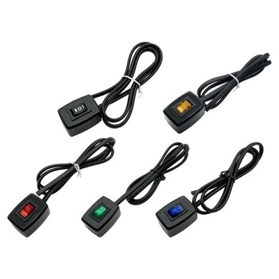 Motorcycle LED Switches Easy Easy Installation Plastic Weatherproof Universal