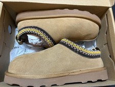 Womens Warm Faux Suede Slippers - Indoor/outdoor Size 9