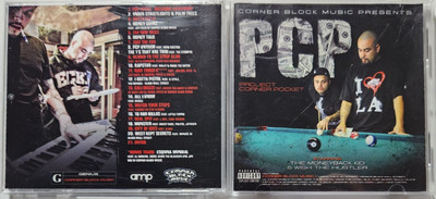 PCP Project Corner Pocket CD Album Rap Krazy Race Compton Menace Kemo Blaxican