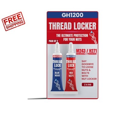 Ultimate 6g Threadlocker Combo - Non-Spill Precision for All Applications
