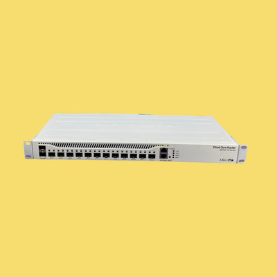 FOR PARTS Mikrotik Cloud Core CCR2004-1G-12S+2XS Ethernet Router White #P8569