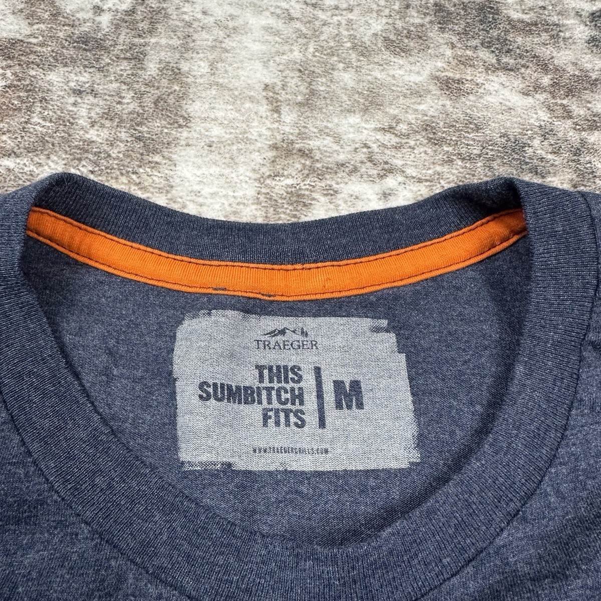 Traeger Grills T Shirt Mens Medium Blue View 6