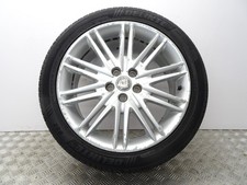 JAGUAR S TYPE 18" ALLOY WHEEL & GOOD TYRE 245/40ZR18 4R83-1007-DA 2002-2008