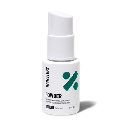 HAIRSTORY Powder Volumizing Dry Shampoo Absorbs Oil and Adds Volume and Texture
