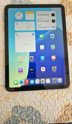 Apple iPad Tablet Blue iPadOS Apple iPad Series