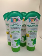 Gentle Steps Daily Baby Lotion with colloidal oatmeal 8oz lot of 4