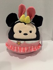 Squishmallows - Disney Easter Minnie Mouse Plush - 8" - Bunny Ears - NWT