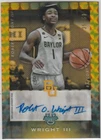ROBERT WRIGHT III 2024-25 Bowman U Best ISO Gold Geometric Auto (35/50)