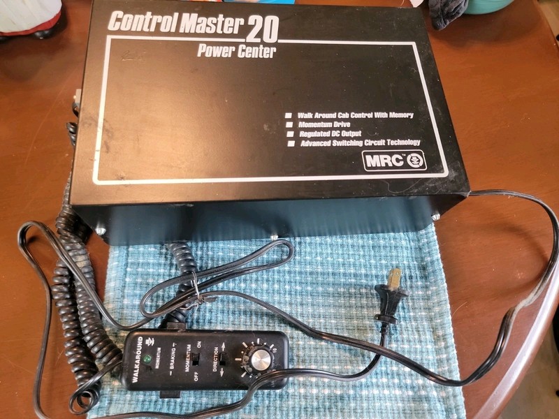 MRC Control Master 20 Power Center DC Hobby Transformer Controller G  HO N Train