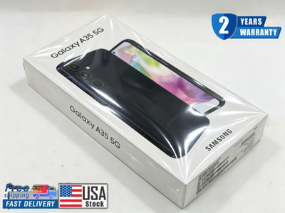  BRAND NEW SAMSUNG GALAXY A35 5G A356U 128GB+6GB FACTORY UNLOCKED-BLACK