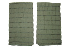 Standard Sham Set Microfiber Green NICE, EUC