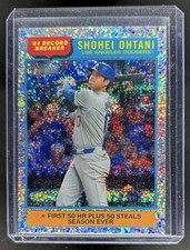 2025 Topps Heritage Shohei Ohtani Chrome Silver Sparkle Refractor #1 Dodgers