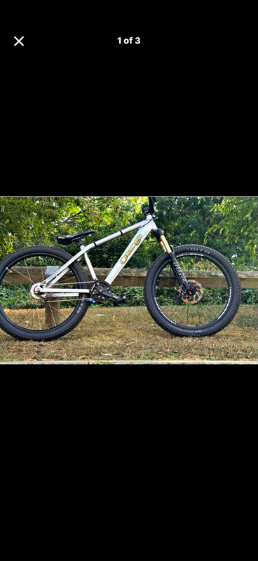 Orange Sub Zero Dirt Jump Bike