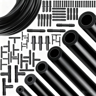 #ad #ad 6X 5Ft Engine Vacuum Line Silicone Black Hose Kit amp; 64pcs Connectors For Toyota $31.99