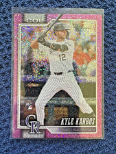 2026 Topps Series 1 Celebration Kyle Karros #334 Pink Confetti RC Rockies