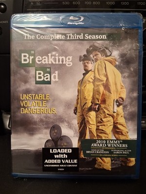 Breaking Bad: Season 3 Third Blu-ray Brand New Sealed