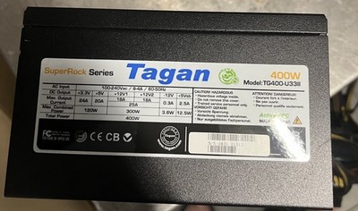 Retro PC Bastler-Set: Tagan 400W Netzteil, Maxtor 80GB IDE HDD & ASUS Kabel