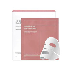 Bio-Collagen Real Deep Mask -  Hydrating Sheet Mask for Glowing Skin (4 Pieces)
