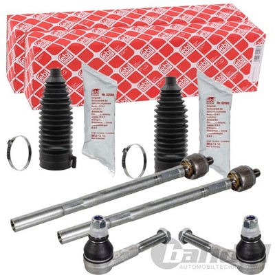 FEBI PROKIT 2 SPURSTANGEN KOMPLETT passend für Peugeot 206 2A/C 206 CC 2D