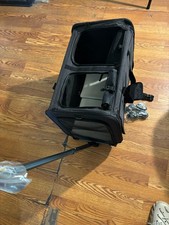 Extra Large Pet Cat Carrier with Wheels, Pet Carrier for 2 Cats or Medium Dog