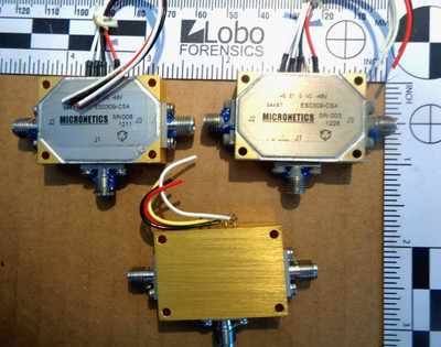 One Micronetics Inc. ES0309-CS4 SMA RF Microwave Coaxial Hi-Power Switch