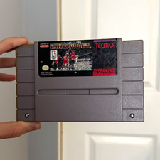 Tecmo NBA Basketball Super Nintendo SNES Basketball Game Loose Cartridge Only
