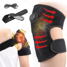 Heated Vibration Shoulder Brace Massager Rotator Cuff Support Compression Wrap