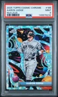 2025 Topps Cosmic Chrome - Aaron Judge #185 Nucleus Refractor PSA 9