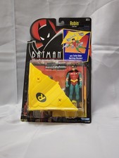 Kenner Batman The Animated Series ROBIN w/ TURBO GLIDER Action Figure JJ0203JW 