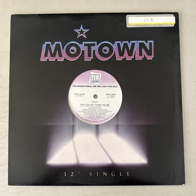 Today - Why You Get Funky on Me 1990 Promo 12'' Single Vinyl EX/VG+