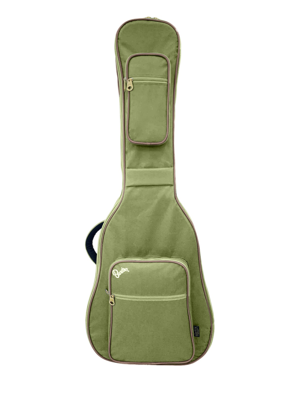 Barton Lockdown Premium Short Scale Hollowbody Bass Guitar Gig Bag, Crocodile