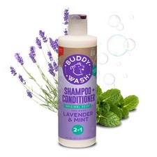 Buddy Grooming Wash 2 in 1 Dog Shampoo, Lavender  Mint, 16 oz. Bottle