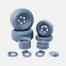 124 Resin 15x5 15x10 Weld Pro Star Wheels Hoosier Tires And Brake Set