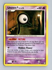 Unown [R] Legends Awakened 77/146 MP Pokemon 2008