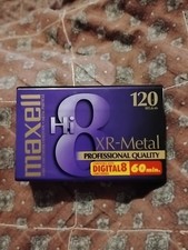Maxell XR-Metal Hi-8 Video Tape - 120 Minutes