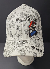 Super Mario Nintendo Games Hat Cap A Flex Fit One Size Fits Most Brand New
