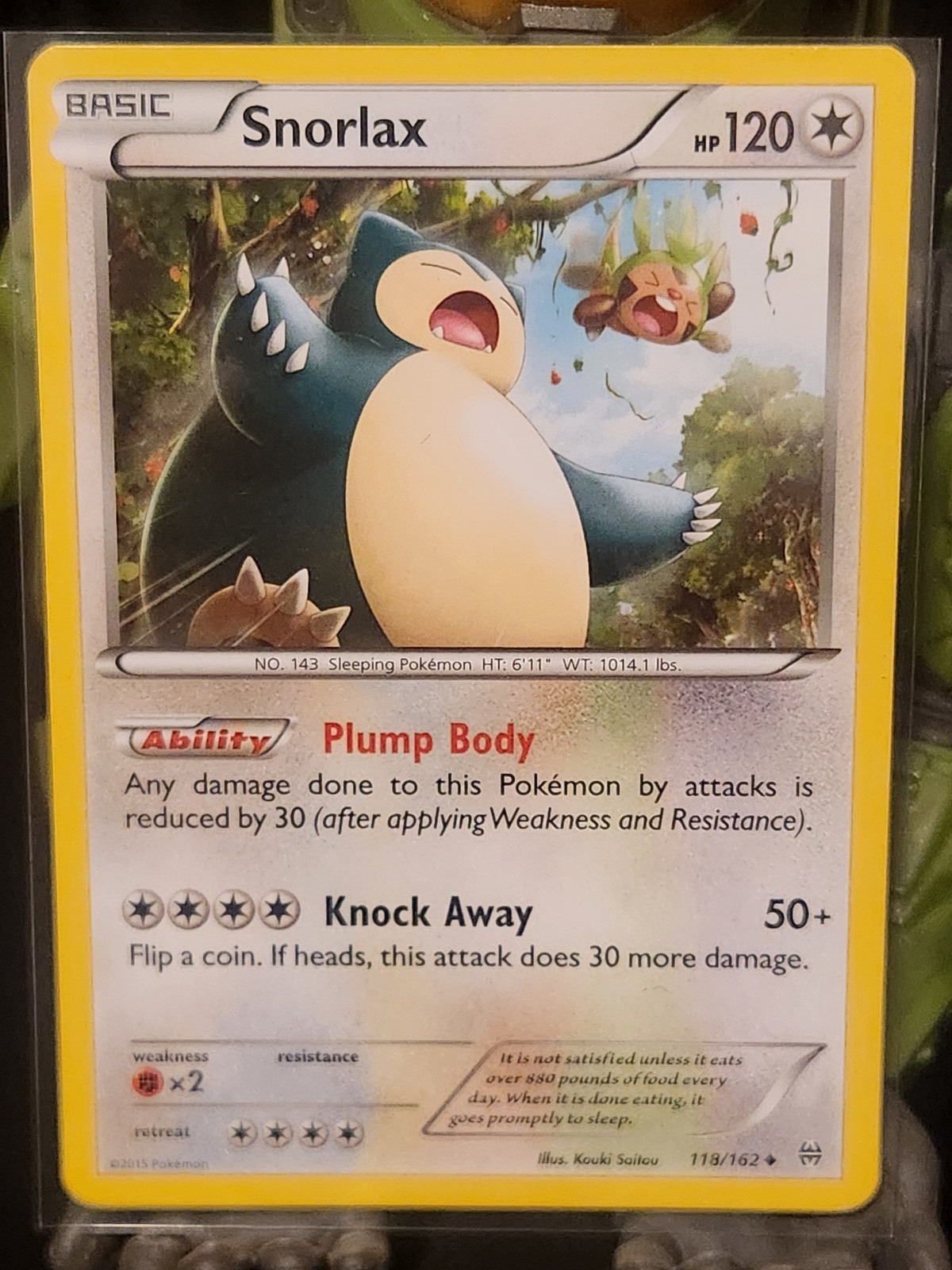 Snorlax Uncommon XY - BREAKthrough 118/162 LP