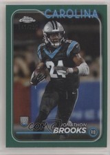 2024 Topps Chrome Rookies Teal Refractor 141/250 Jonathon Brooks #216 13ys