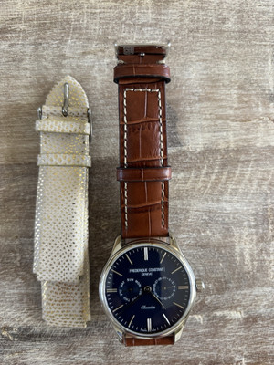 New Frederique Constant Geneve Classic Mens Wristwatch