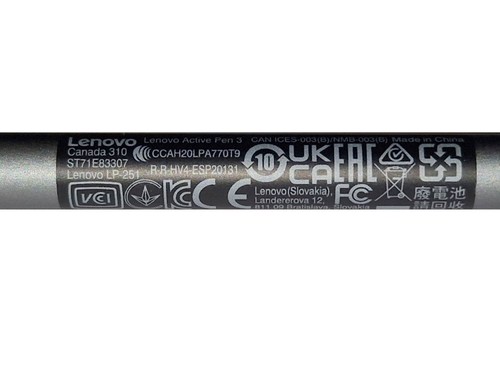 Lenovo ZG38C03408 Original Active Pen 3 inkl. Batterie - Bild 3 von 3
